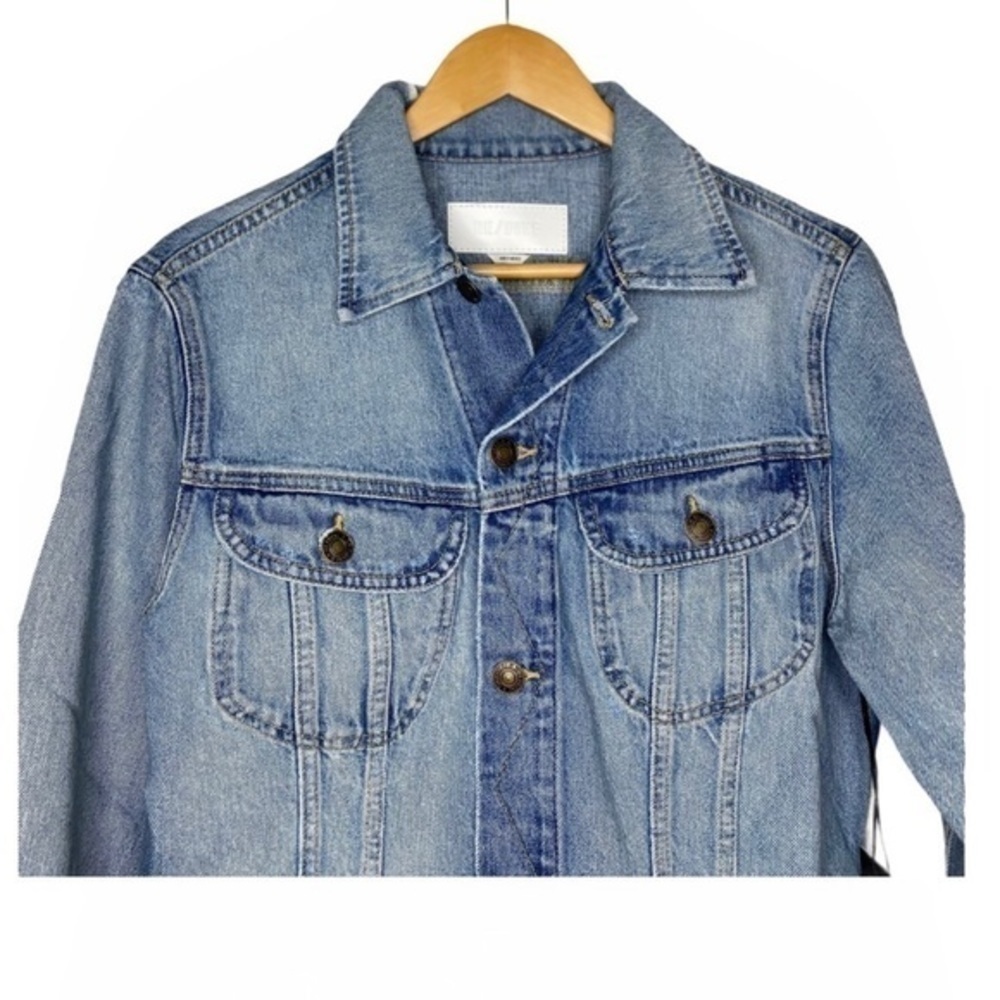 Re/Done 70s Rodeo Retro Denim Jacket Light Worn 9 NWT Vintage Vibe - Picture 5 of 16